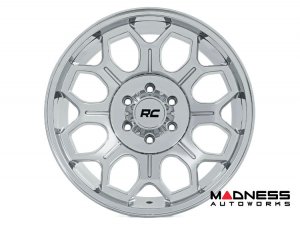 Custom Wheel 77 Series - One-Piece - Chrome | 20x10 | 6x135 | -25mm - Rough Country Custom Wheel 77 Series - One-Piece - Chrome | 20x10 | 6x135 | -25mm - Rough Country